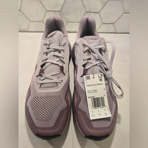 Adidas Terrex Soulstride Trail Preloved Fig Running Shoes Sneakers NEW Size 9.5 - Picture 3 of 10